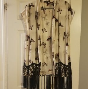 Butterfly Fringe Vest